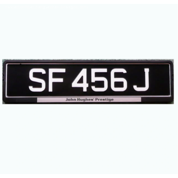 License plate frame for cars